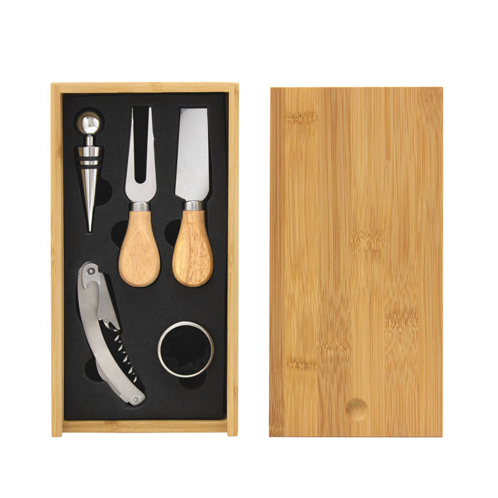 Set de vino y Tabla para quesos  WINCHESTER 