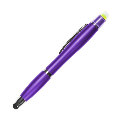Bolígrafo de plástico Luki.