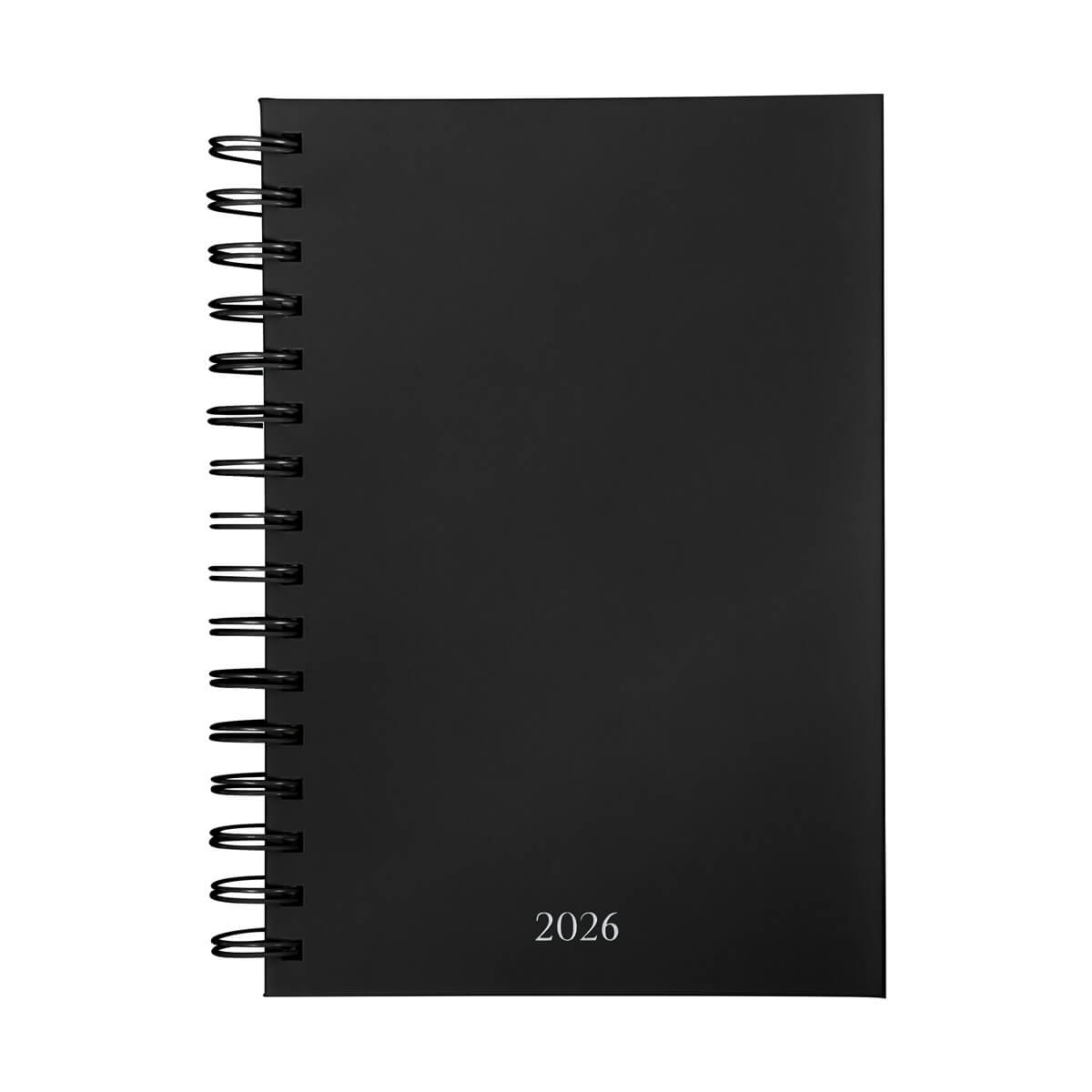 AGENDA DIARIA LETTE 2026 NEGRO