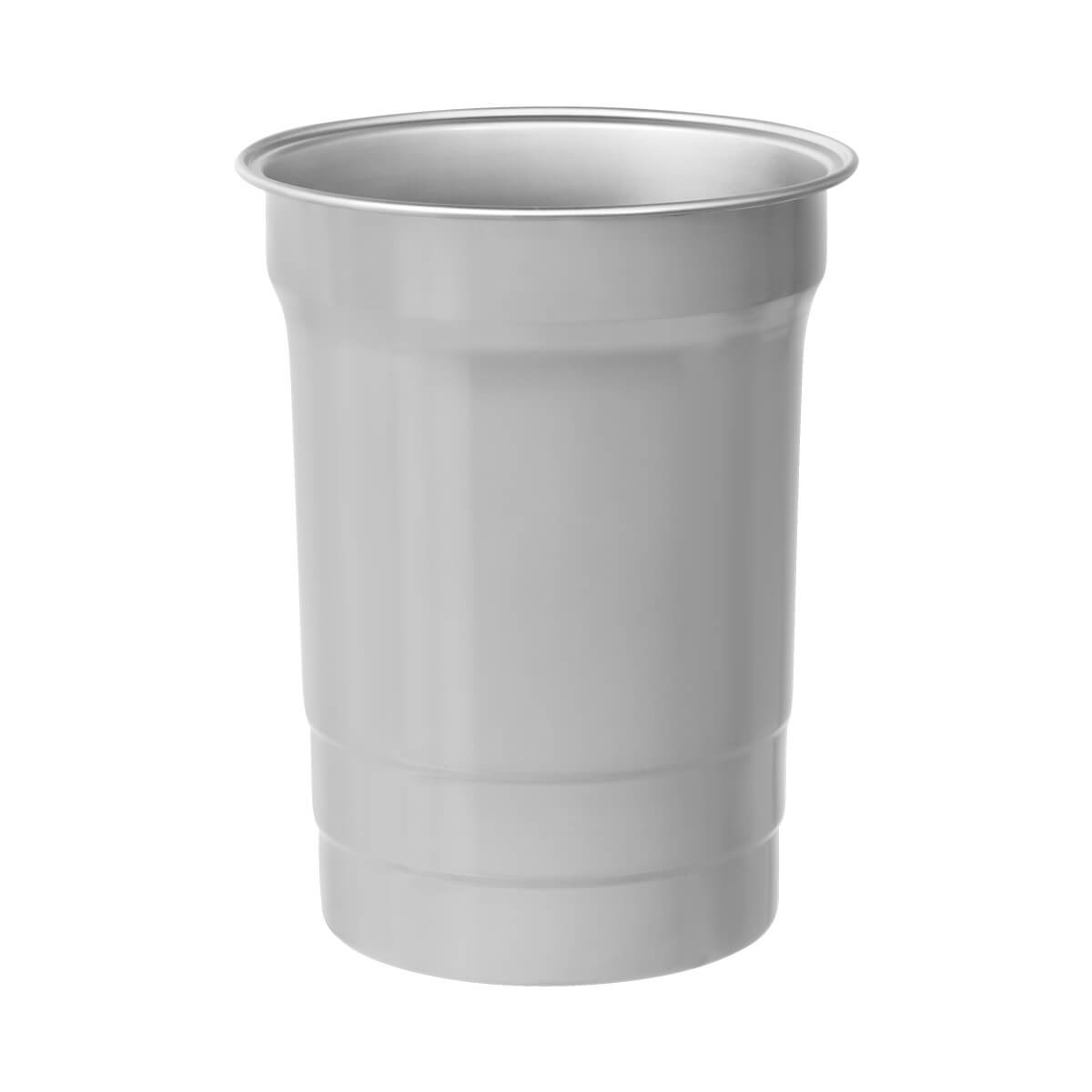 VASO PONG PLATA